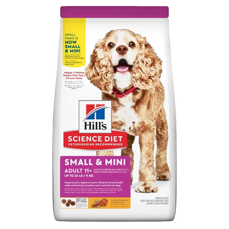 Hill's Science Diet Adult 11+ Senior Small and Mini Senior Dry Dog Food 2.04kg