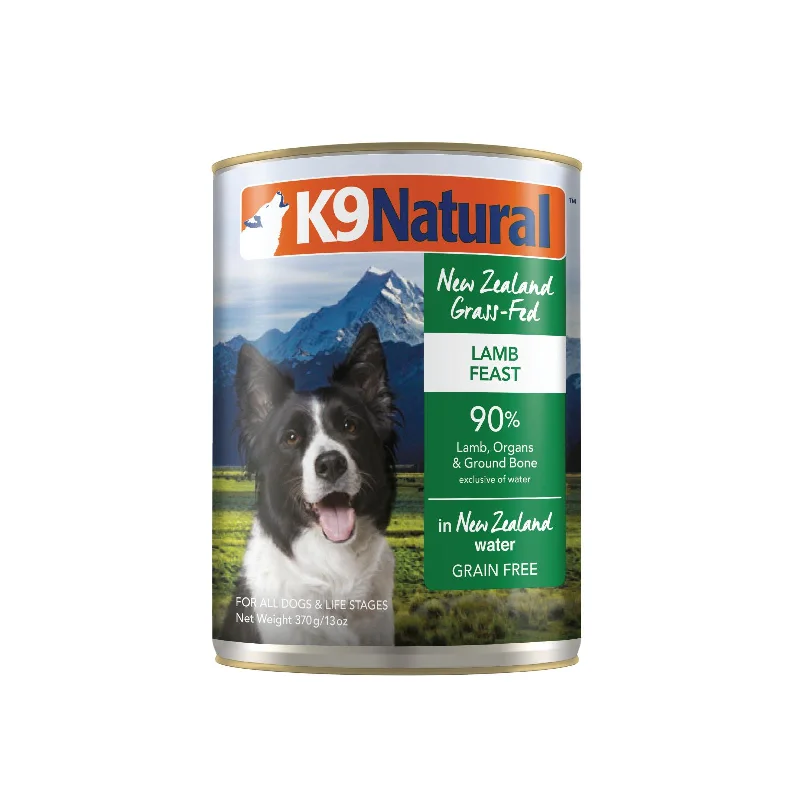 K9 Natural Lamb Feast Wet Dog Food 370g