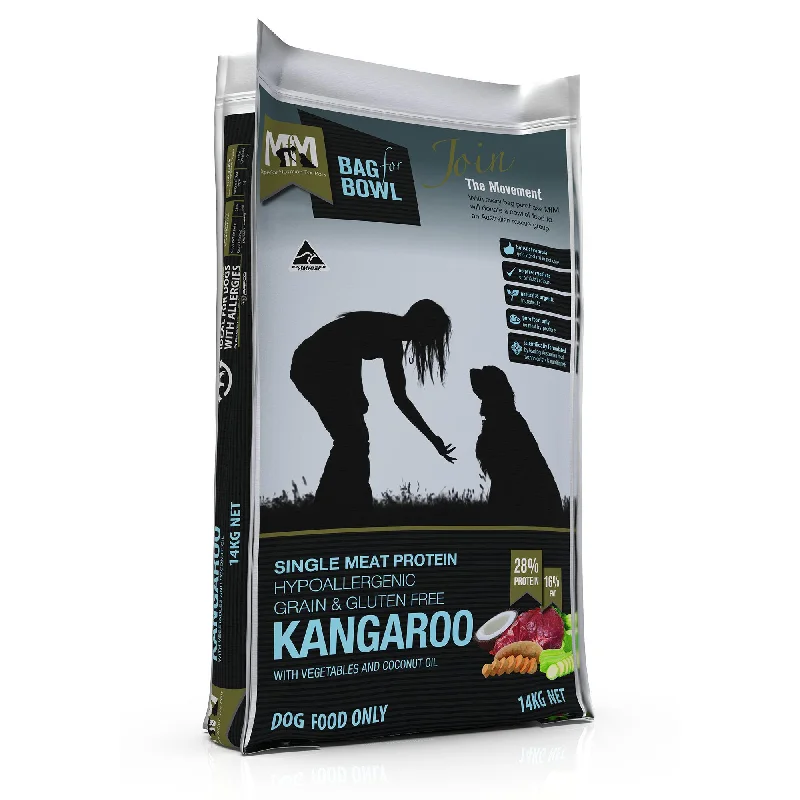 Meals for Mutts Grain Free Single Protein Kangaroo Dry Dog Food 14kg