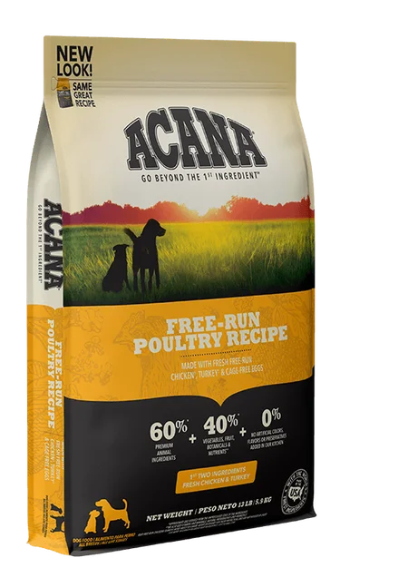 Acana Free-Run Poultry Recipe Dry Dog Food