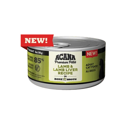 ACANA Premium Pate Lamb & Lamb Liver Recipe Canned Cat Food