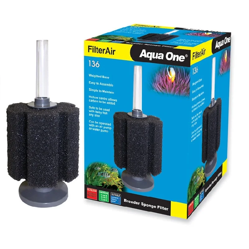 Aqua One FilterAir 136 Sponge Filtration System