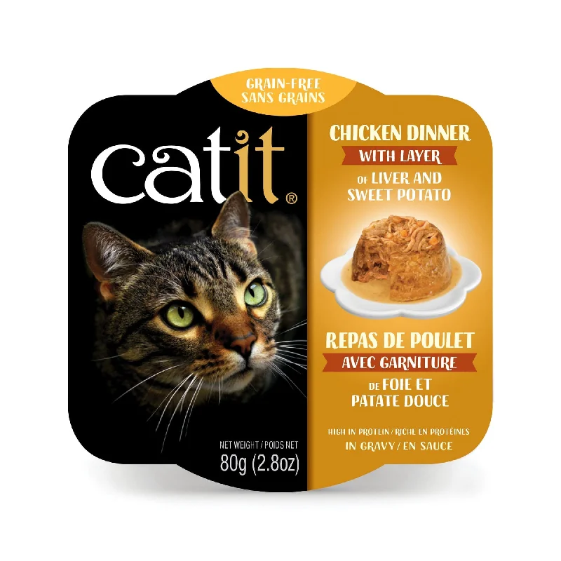 Catit Chicken Dinner with Liver & Sweet Potato Grain Free Wet Cat Food