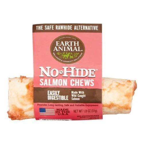 Earth Animal No Hide Salmon Rawhide Chew