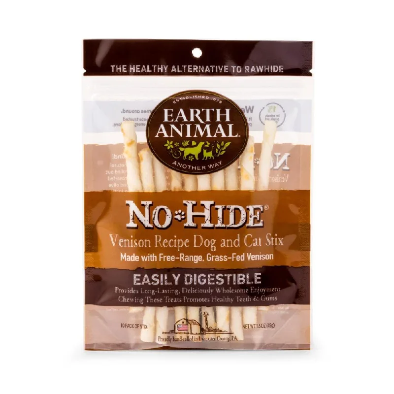 Earth Animal No-Hide Venison Stix Dog & Cat Chews