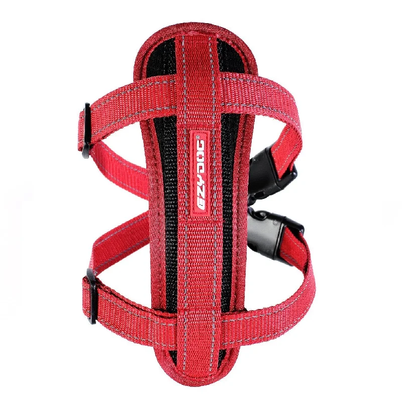 EzyDog Chestplate Dog Harness Red Small