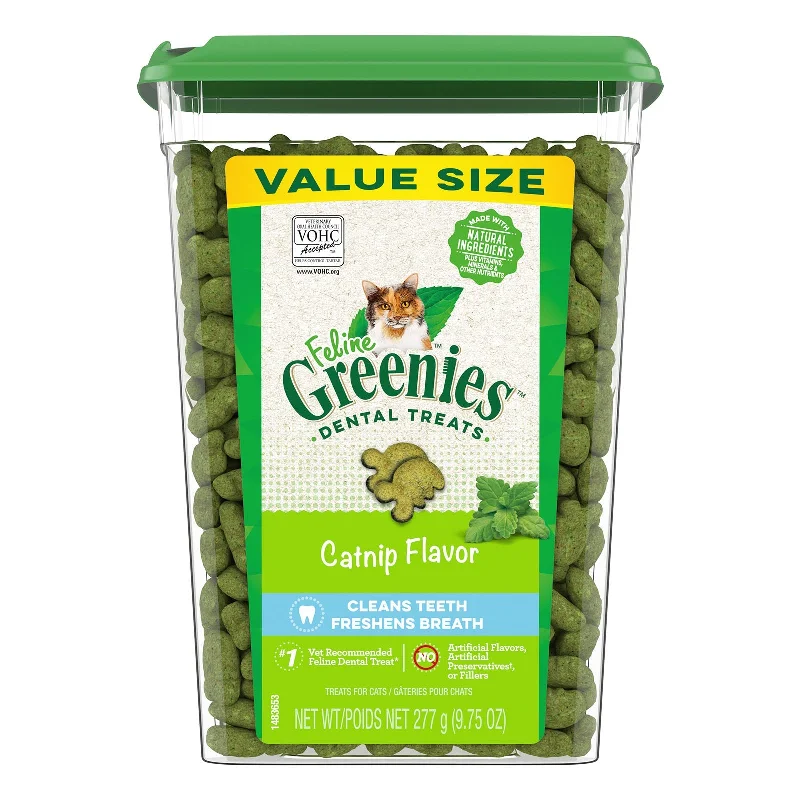 Greenies Cat Dental Treats Catnip 277g