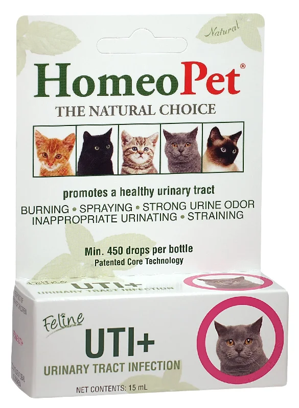 Homeopet Feline UTI+, 15 mL