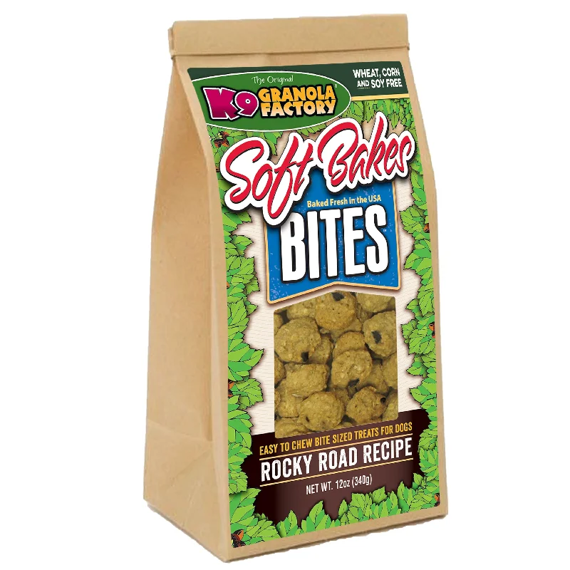 K9 Granola Factory Soft Bakes Bites Dog Treats, Rocky Road