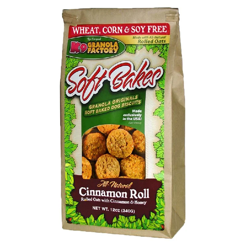 K9 Granola Factory Soft Bakes Dog Treats, Cinnamon Roll