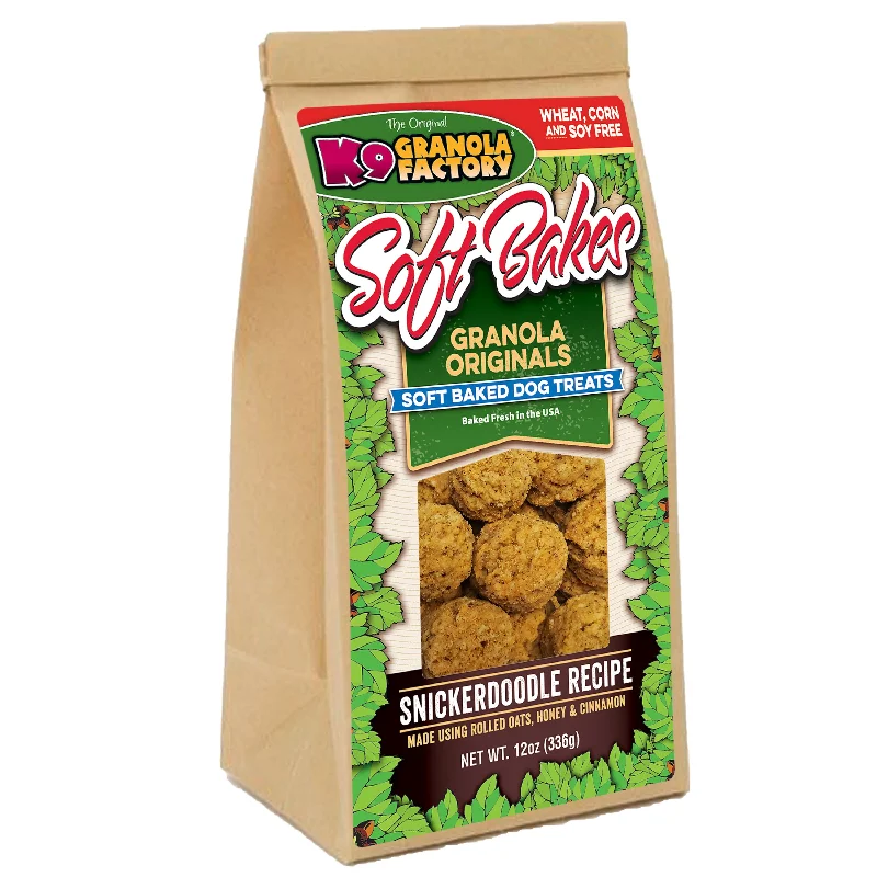 K9 Granola Factory Soft Bakes Dog Treats, Snickerdoodle