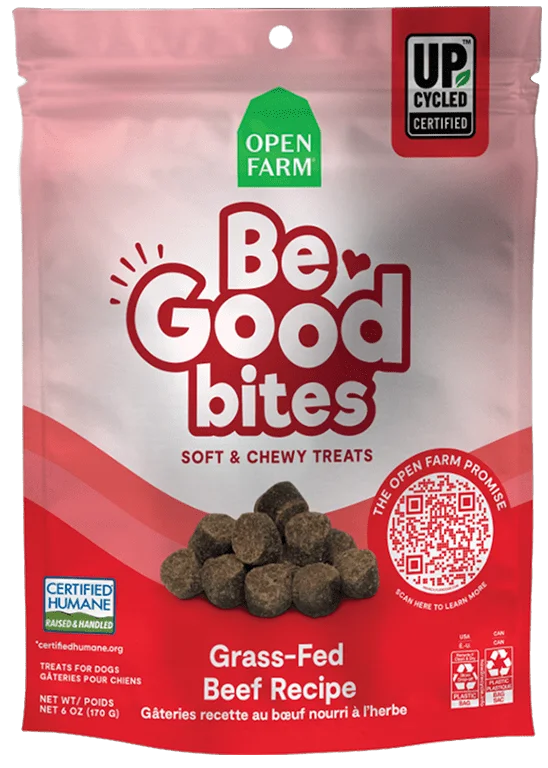 Open Farm Be Good Bites Grass-Fed Beef Dog Treats