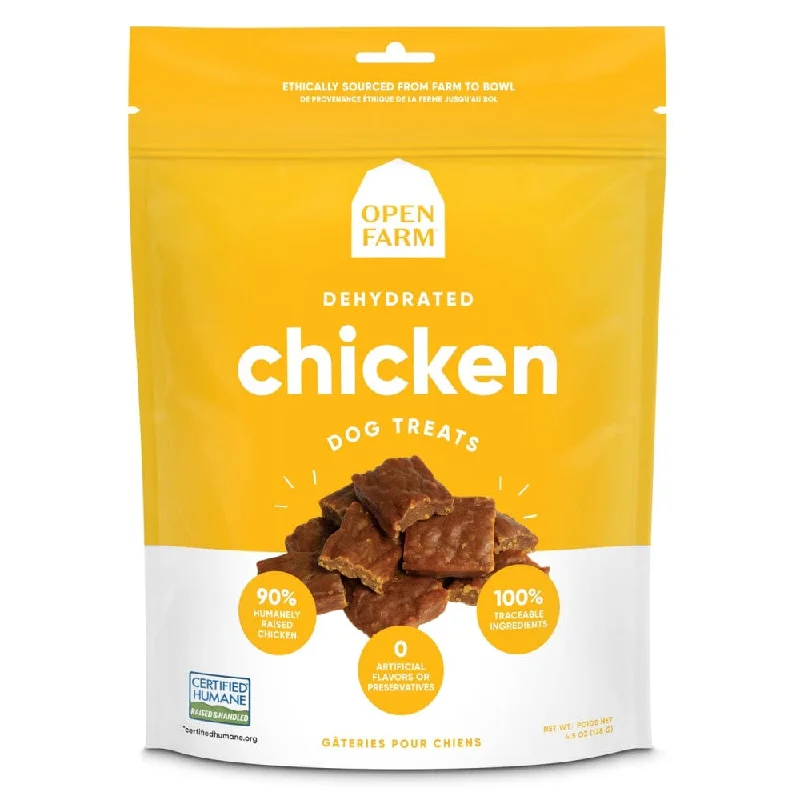 Open Farm Dehydrated Grain Free Chicken Dog Treats