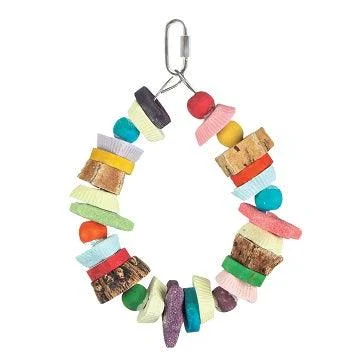 SMART.PLAY - Enrichment Parrot Toy - Cookie Ring