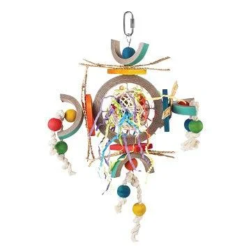 SMART.PLAY - Enrichment Parrot Toy - Space Station - Small