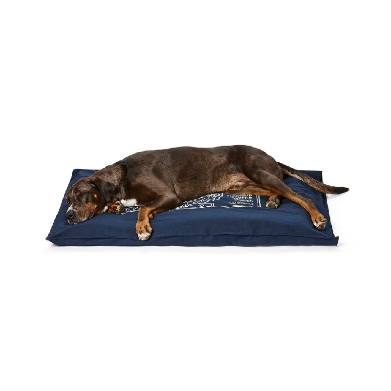 Snooza Organic Pet Futon Blue Dog Bed Mighty